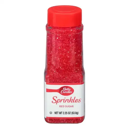 Betty Crocker Red Sugar Sprinkles 63.8G
