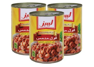 ليبيز فول مدمس أصلي ‎3X400 جم