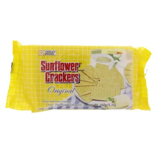 Croley Foods Sunflower Original Crackers 160G