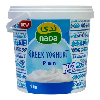 Nada Greek Yoghurt Plain 70g Protein 1kg