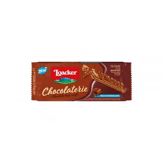 Loacker Chocolaterie Milk Chocolate Wafer 118G