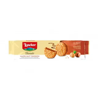 Loacker Hazelnut Passion Biscuits 80G