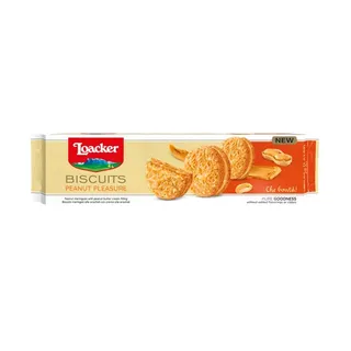 Loacker Peanut Pleasure Biscuits 80G