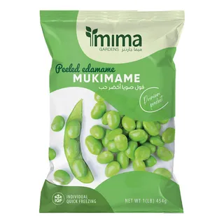 Mima Gardens Frozen Peeled Edamame Mukimame