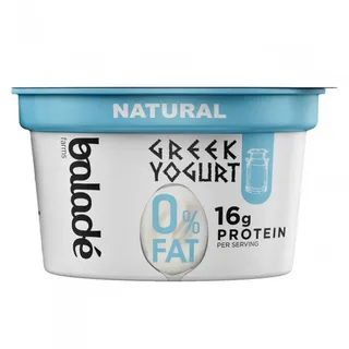 Balade Farms Greek Yogurt Natural Zero Fat High Protein Yogurt 180G