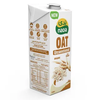 Nada Organic Vegan Unsweetened Oat Drink 1L