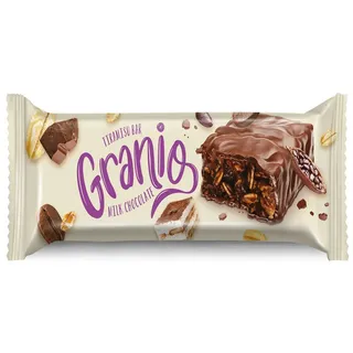 Granio Tiramisu Milk Chocolate Bar 40G