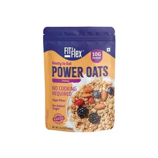 Fit & Flex Honey High Protein Power Oats 400G