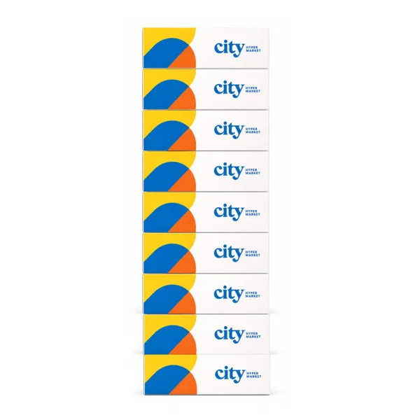 City Hyper Facial Tissue Paper 150Pcs