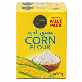 بيور فودز دقيق ذرة 2X400 جم