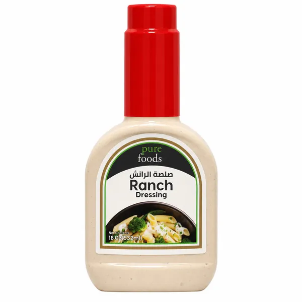 Pure Foods Ranch Dressing Sauce 532Ml