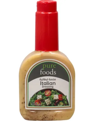 Pure Foods Italian Dressing Sauce 532Ml