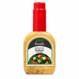 Pure Foods Italian Dressing Sauce 532Ml