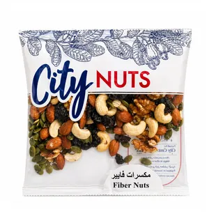 سيتي مكسرات فايبر 200 جم
