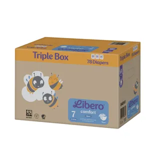 Libero Comfort Baby Diapers Size 7 16 26kg Value Pack 78 Pcs