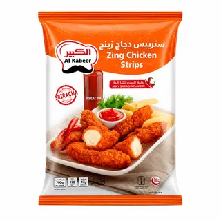 الكبير زينج شرائح دجاج بسريراتشا مجمدة 700 جم