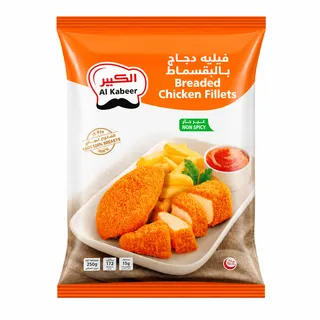 الكبير فيليه دجاج بالبقسماط غير حار مجمد 750 جم