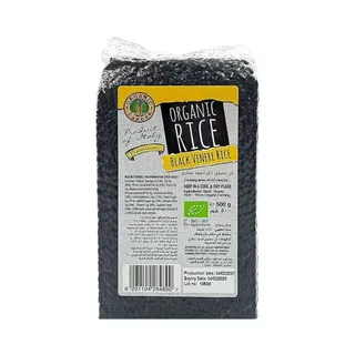 Organic Larder Organic Black Venere Rice 500G