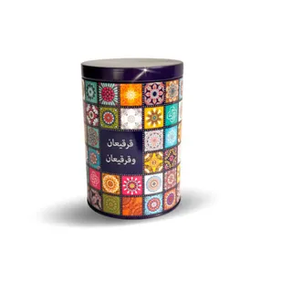 Al Seedawi Patchwork Style Pattern Assorted Candy Tin 100G