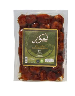 بيور فودز تمر سكري ممتاز مضغوط 1 كجم