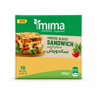 Mima Gardens Sandwich Cheese Slices 10X200G