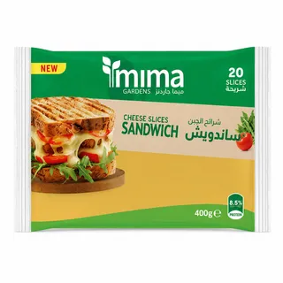 ميما جاردنز شرائح جبنة الساندويتش 20X400 جم