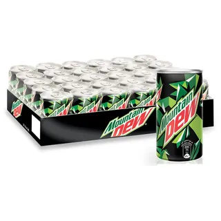 Mountain Dew Carbonated Soft Drink 30X150Ml