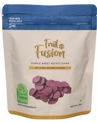 Fruit Fusion Purple Sweet Potato Dried Chips 80G