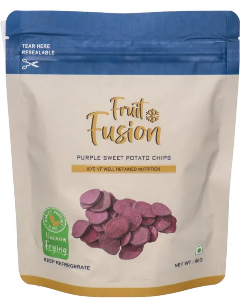 Fruit Fusion Purple Sweet Potato Dried Chips 80G