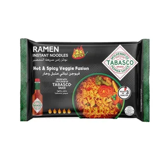 Tabasco Hot & Spicy Veggie Fusion Ramen Instant Noodles 75G