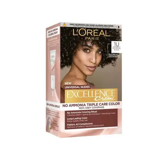 لوريال باريس إكسيلنس كريم صبغة شعر يونيفرسال نودز أسود 1U