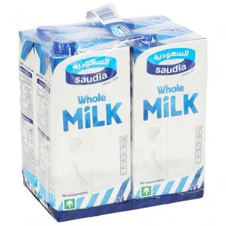 السعودية حليب كامل الدسم 1 لتر