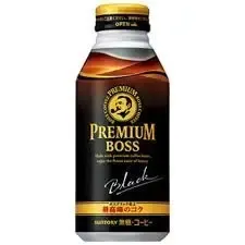 Suntory Boss Premium Coffee Black 390g