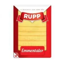RUPP CHEESE SLICE EMMENTAL 150G