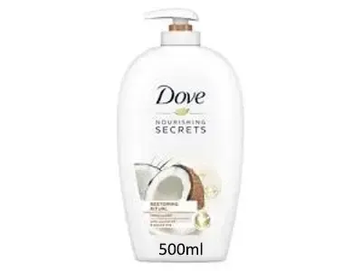 DOVE HANDWASH RESTORING RITUAL COCO OIL & ALMD 500ML