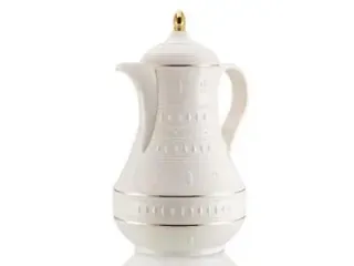 روز ترمس شاي فراغي RS-712-10-A01 أبيض مائل للبيج 1لتر