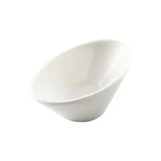Porceletta Porcelain Ivory Dish 10X6X4Cm 08-1493