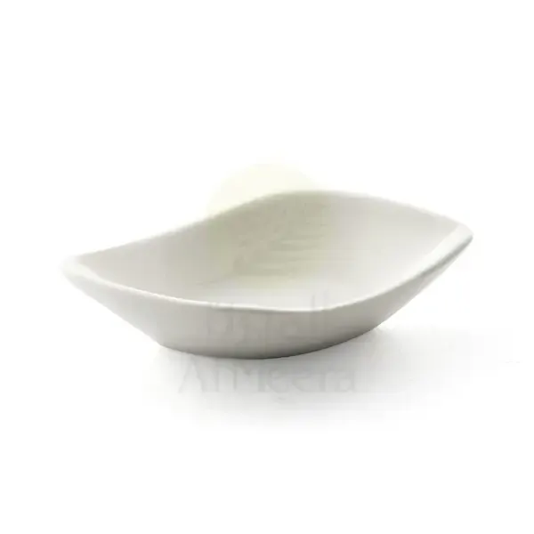 Porceletta Porcelain Ivory Dish 10X5X2.7Cm 08-1491