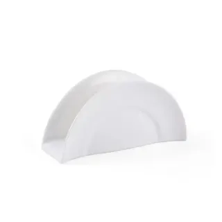 Porceletta Porcelain Ivory Napkin Holder 5Inch 08-388