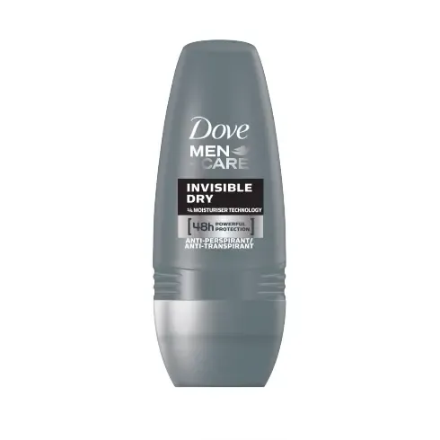 Dove Men Invisible Dry Roll On Antiperspirant Deodorant, 50ml