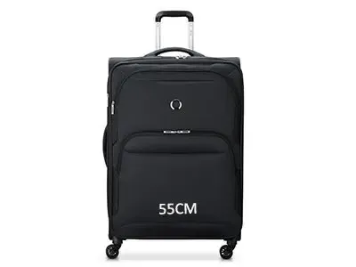 Delsey Sky Max 4W Soft Trolley 55Cm Blk