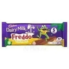Cadbury Dairy Milk Freddo Caramel Chocolate Bar, 5x19.5g