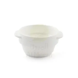 Porceletta Porcelain Ivory Soup Cup+Handle 4Inch 08-211