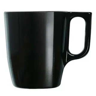 Luminarc Flashy Breakfast Cup - Black, 250ml