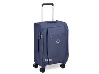 Delsey Rami 4W Soft Trolley 55Cm Blue