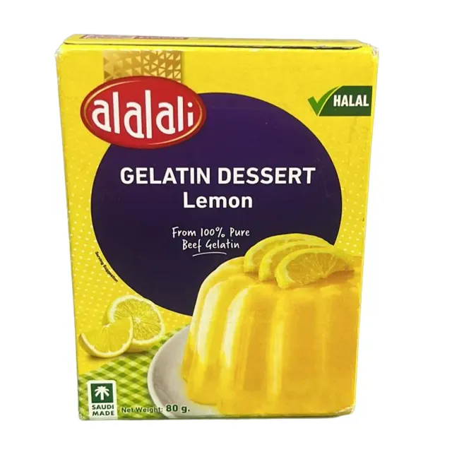 Al Alali Lemon Gelatin Dessert 85g