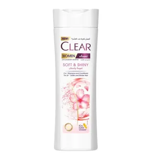 CLEAR WOMEN 2IN1 SOFT&SHINY SHP 400ML