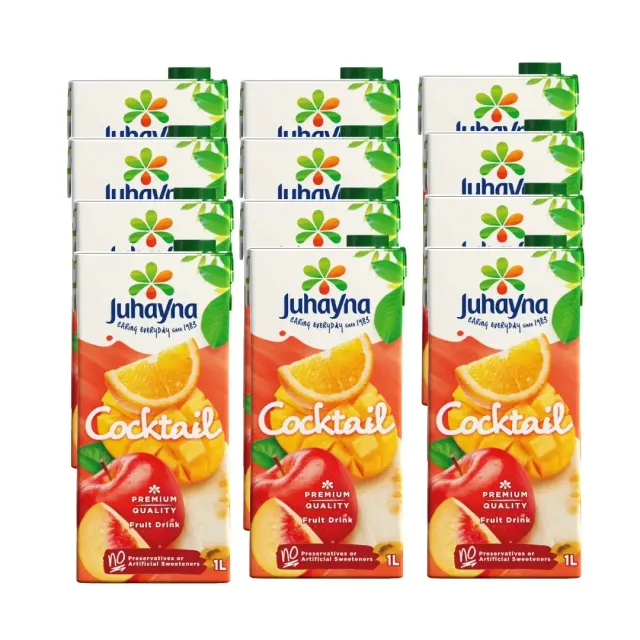 Juhayna Classic Cocktail Juice 1lx12 Pieces