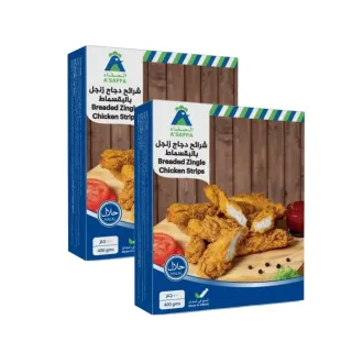 عصافه أصابع دجاج 400غم × 2