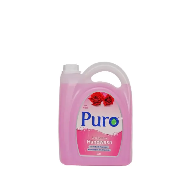 Puro Hand Wash Liquid Rose 5L